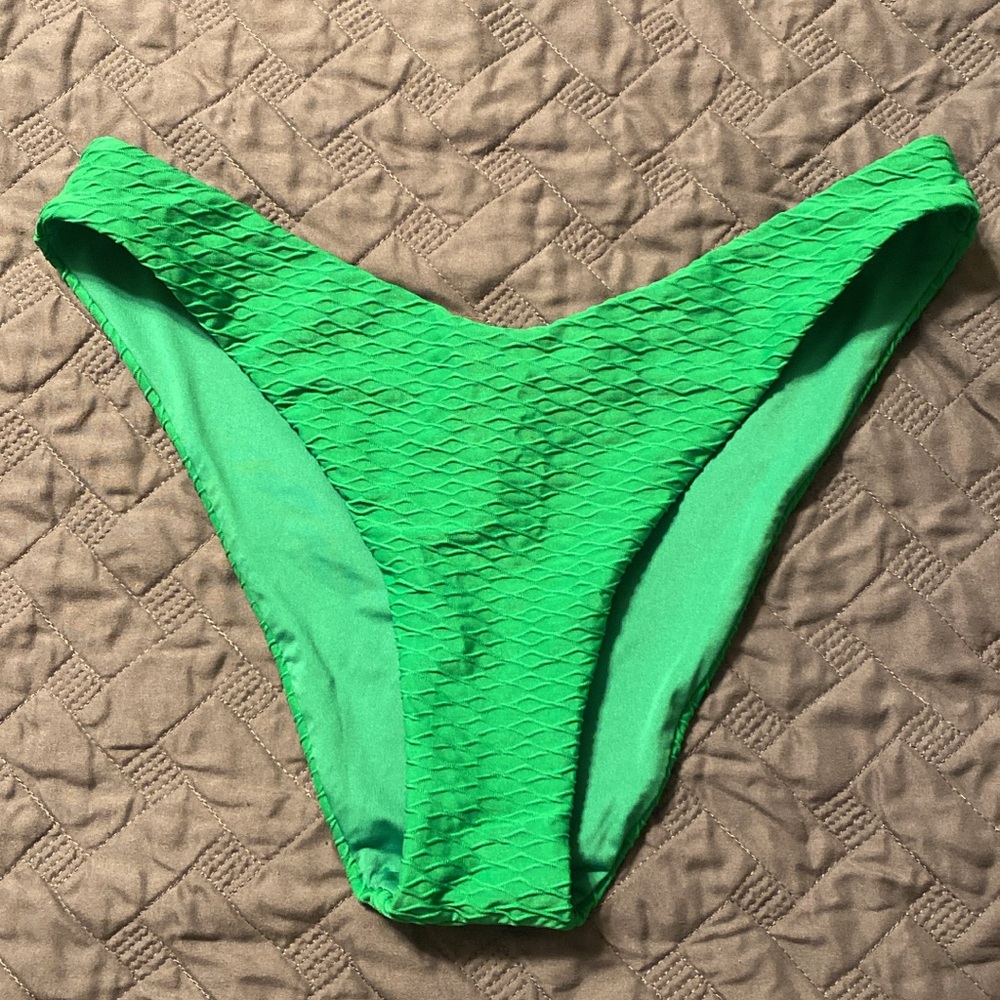 Victoria's Secret Vibrant Green Bikini Bottom